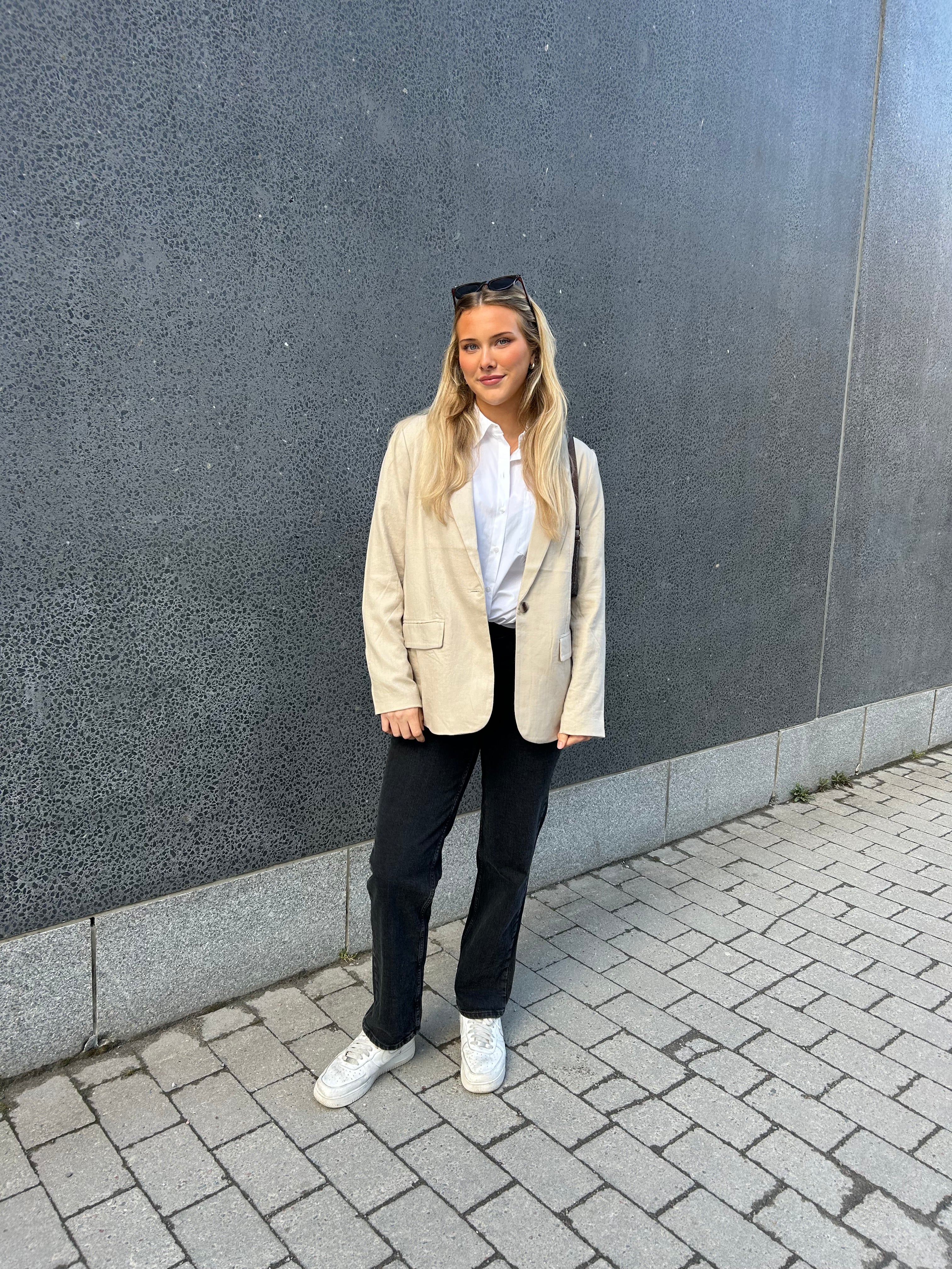 VIJOLANDA Blazer - Feather Gray